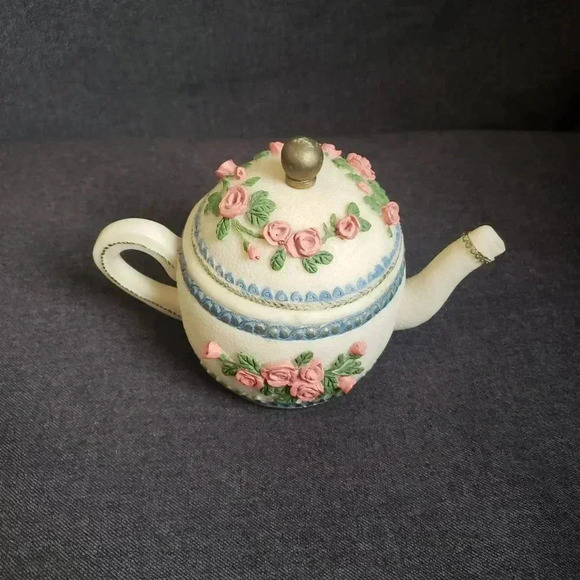 Vintage Dezine Tea Pot Hand Painted 1993 - Picture 3 of 7
